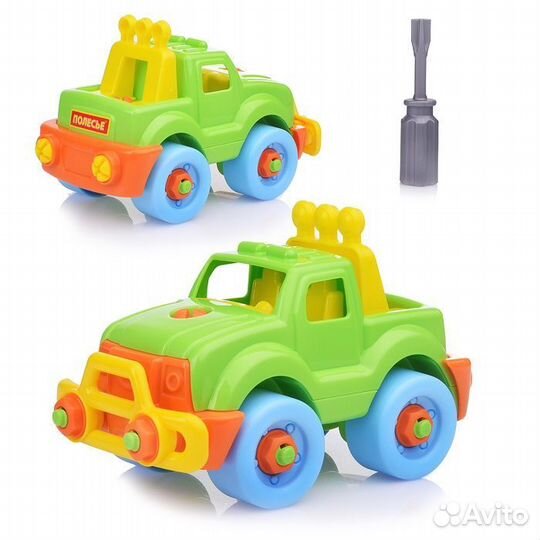 Конструктор-транспорт Джип 78216