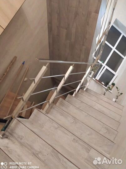 Перила, поручни из нержавеющей стали