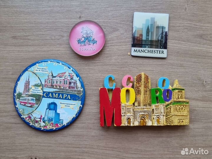 Магниты на холодильник из разных стран