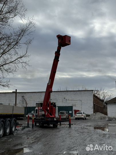 Аренда и услуги телескопической автовышки, 300 кг, 25 м