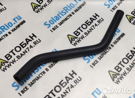 Патрубок радиатора печки вход Акцент rosteco