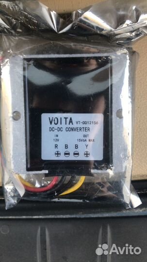 Преобразователь напряжения voita DC-DC с 12 до 15В