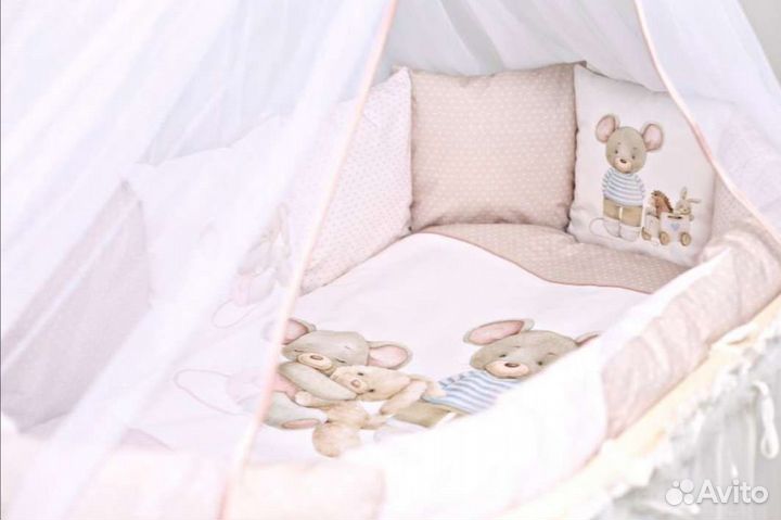 Бортики в кроватку