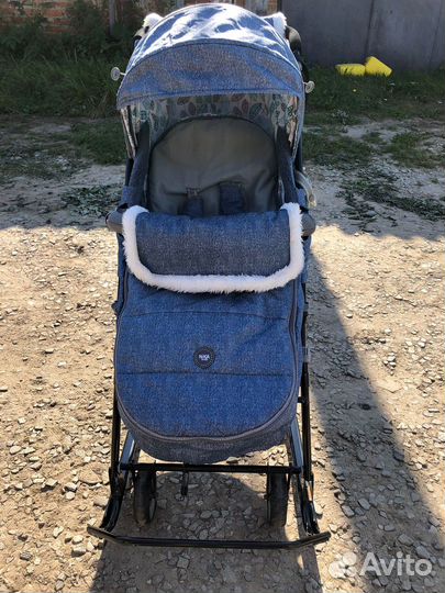 Санки коляска ника