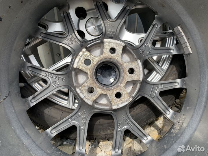 Диски skad с резиной nankang R18