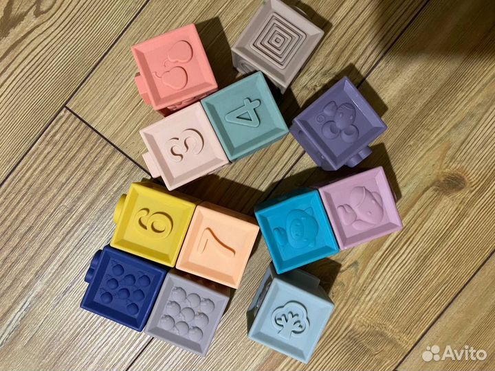 Силиконовые кубики