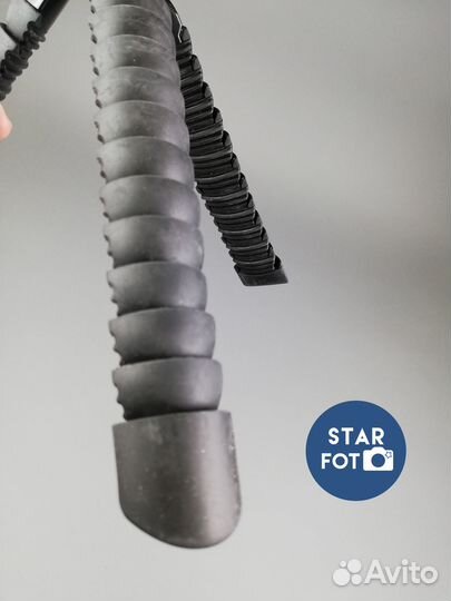 Трипод гибкий настольный 29см + держатель телефона