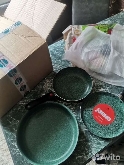 Набор посуды новый