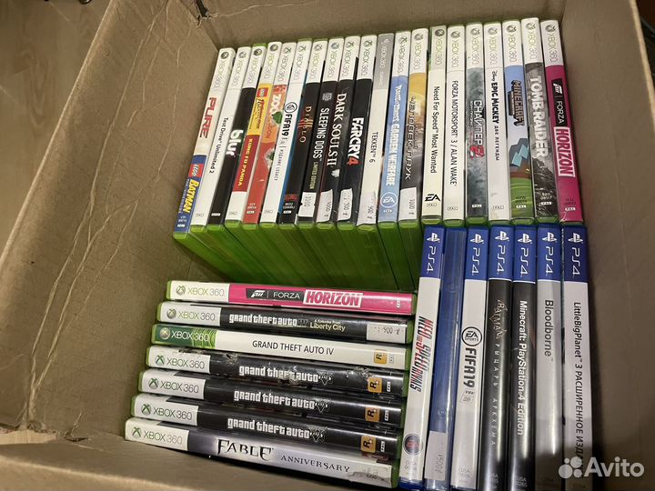 Лецинзионные диски PS3, PS4, Xbox One, Xbox 360