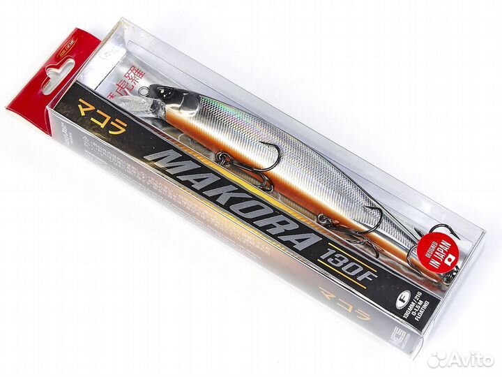 Воблер плав. makora 21г. 130F 1,5м 101 