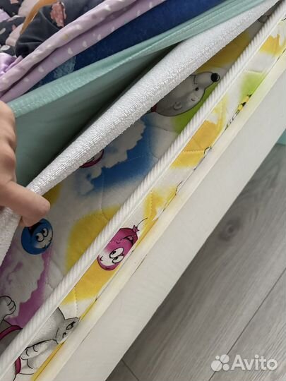 Детская кровать 90 180 с матрасом