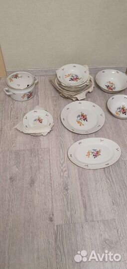 Набор столовой посуды Чехословакия новые