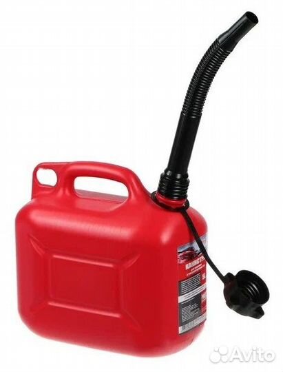 Канистра для топлива 3ton пластиковая, 5 л