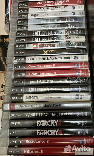 Диски (игры) на PS3 лицензия