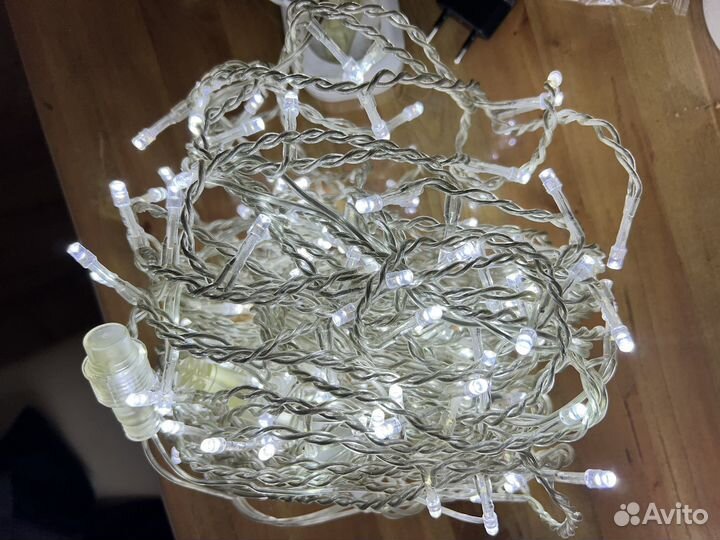 Электрогирлянда уличная занавес 1,5*1,5