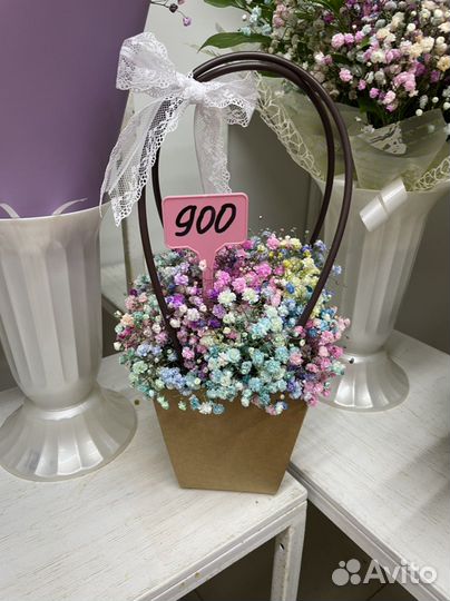 Гипсофила в коробке