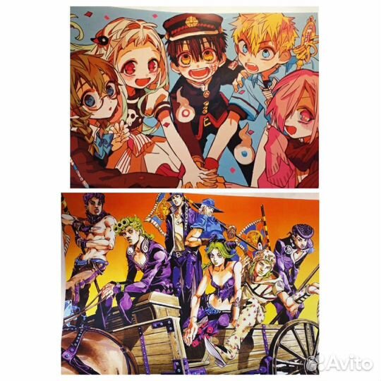 Плакаты постеры календари аниме к-рор геншин