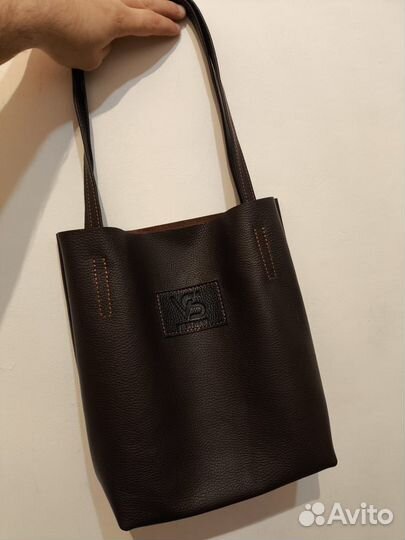 Сумка Шопер натуральная кожа