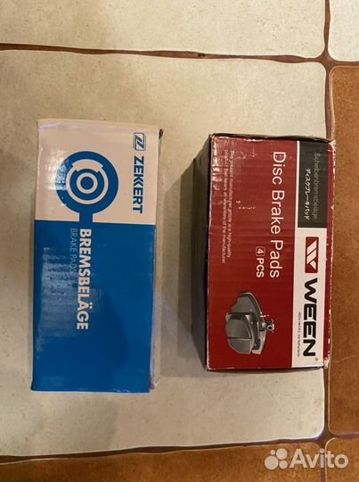 Колодки задние и передние Honda CR-V / Suzuki SX4