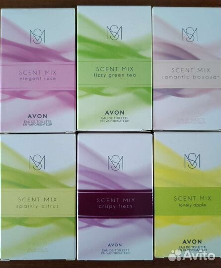 Женские моноароматы Avon Scent Mix