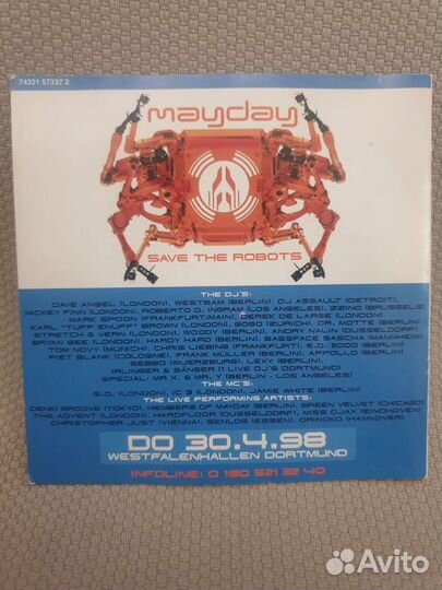 CD Mayday 1998 