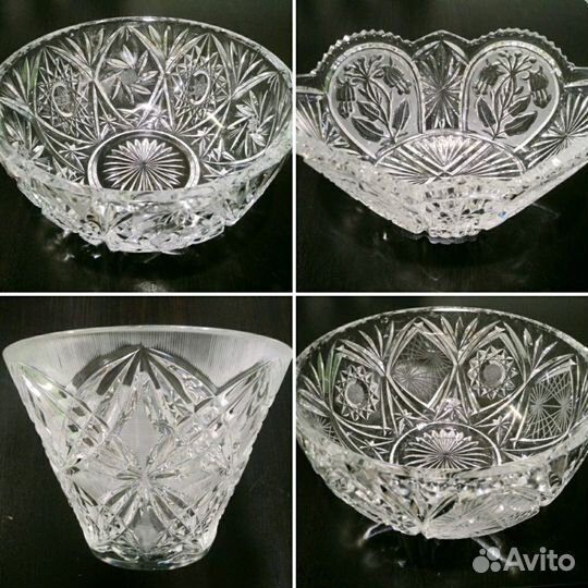 Цветное стекло, хрусталь