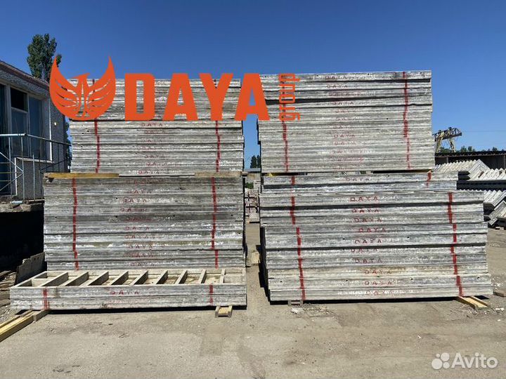 Аренда опалубки стен / Крупнощитовая опалубка