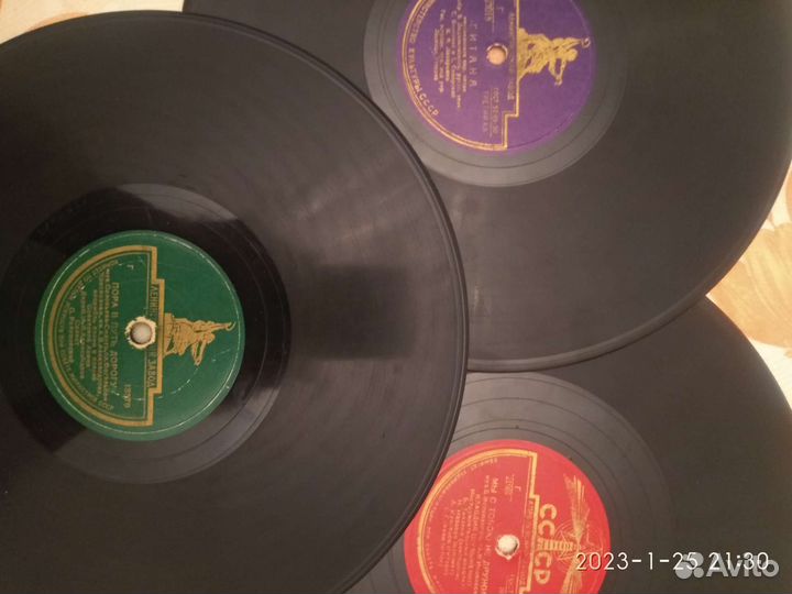 Виниловые пластинки СССР