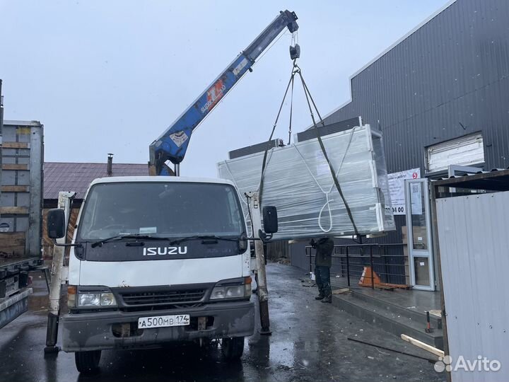 Аренда и услуги манипулятора, стрела 3 т, 10 м, борт 4 т, 6 м