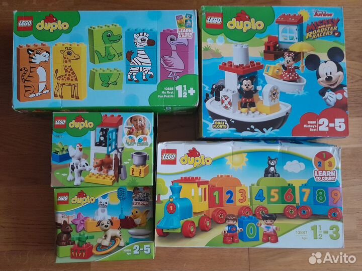 Lego duplo на 1.5-5 лет