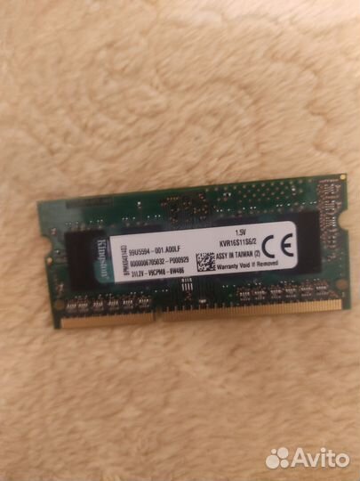 Оперативная память ddr3 для ноутбука