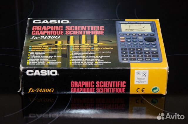 Инженерный калькулятор Casio fx-7450G объявление продам