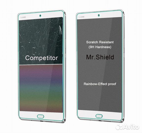Защитное стекло Mr. Shield для планшета Huawei M3