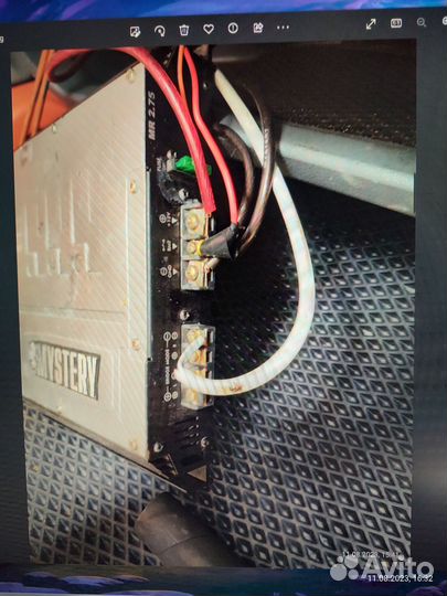 Усилитель и сабвуфер Mystery