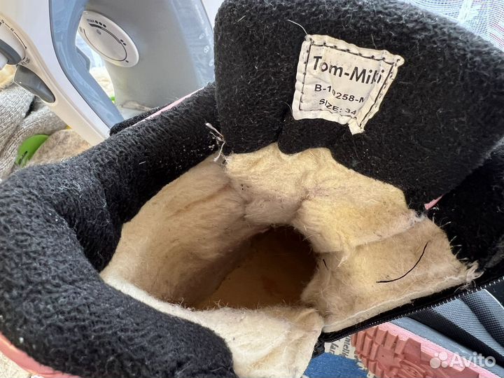 Ботинки зимние Tom Miki для девочки