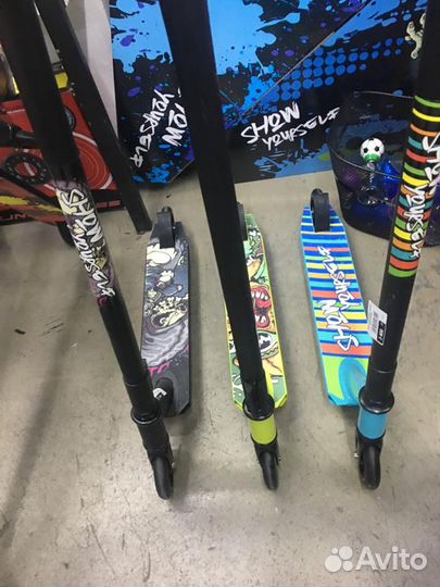 Трюковой самокат show your self 110мм(ал)