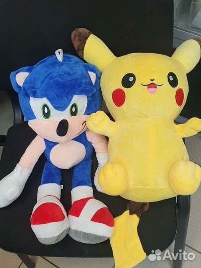 Соник (Sonic) и Пикачу (Покемон)