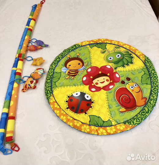 Цветочек развивающий коврик (без торга)