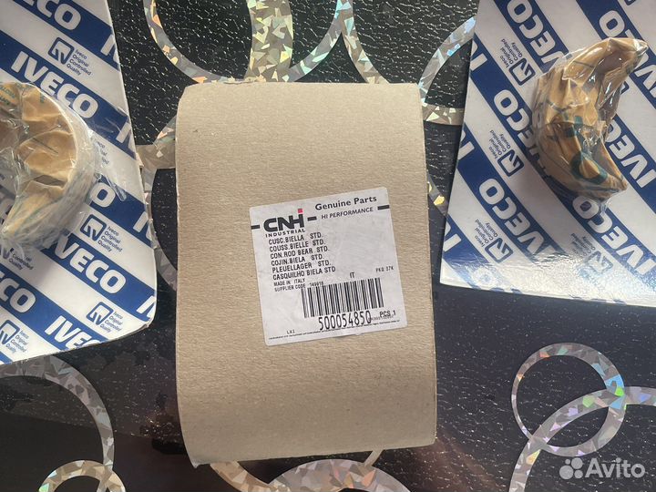 Вкладыши шатунные iveco