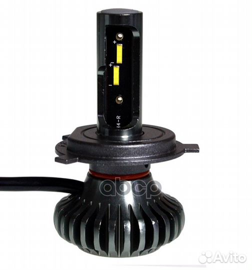 Лампа светодиодная H4 9V-15V 25W 6500К (2100lm)