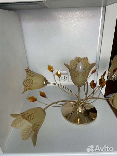 Люстра потолочная бу