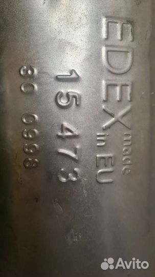 Глушитель на Nissan Tiida