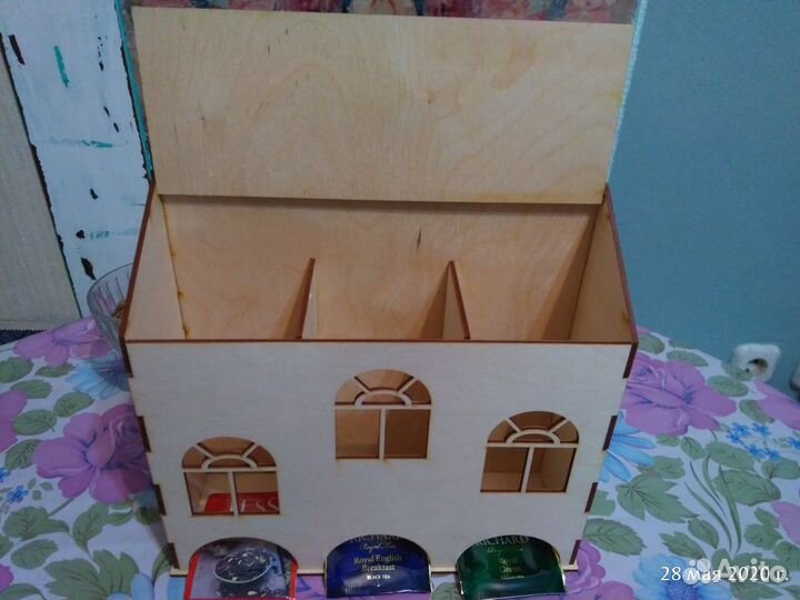 Чайные домики в подарок и декупажа