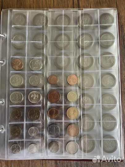 Альбом с монетами подарочный