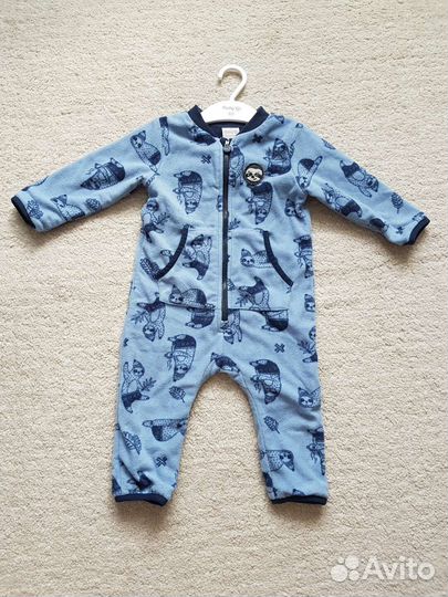 Флисовый комбинезон