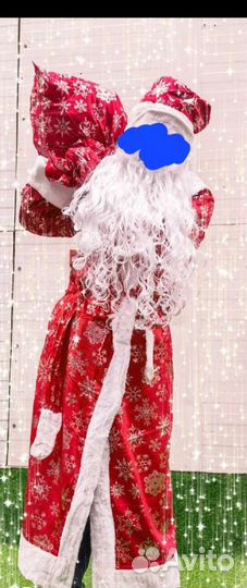 Костюм деда мороза прокат