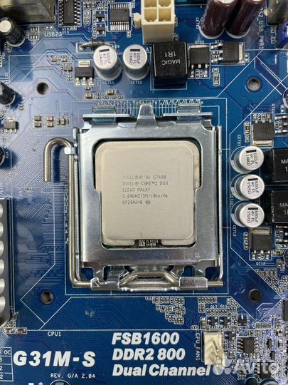 Материнская плата ASRock G31M-S LGA 775
