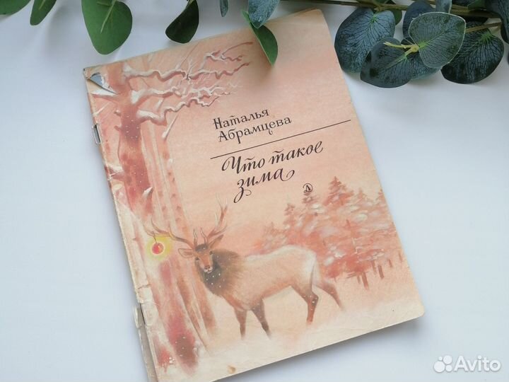 Детская книга СССР Что такое зима