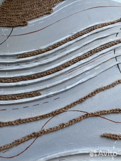 Интерьерная картина текстурная