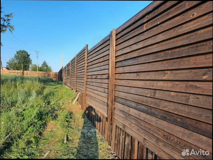 Доска для забора от производиеля